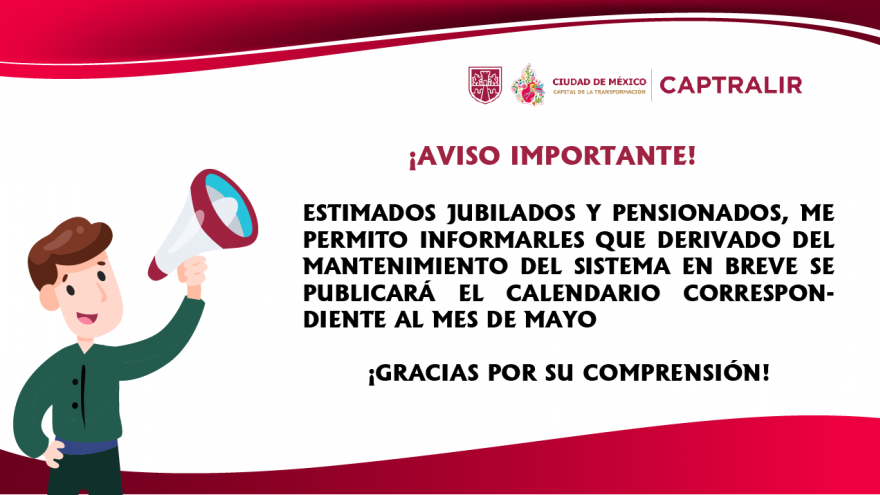 ¡AVISO IMPORTANTE!